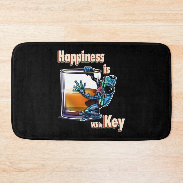 Item preview, Whiskey Frog Blue: Happiness is whisKEY designed and sold by iduzarts.