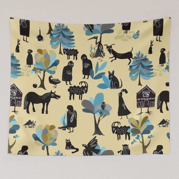 Item preview, Folklore pattern designed and sold by Nora Sawyer.