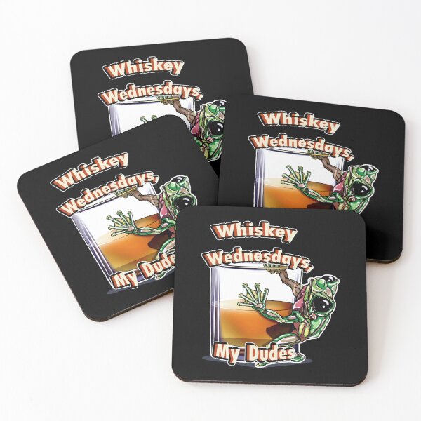 Item preview, Whiskey Frog Green: Whiskey Wednesday, my Dudes designed and sold by iduzarts.