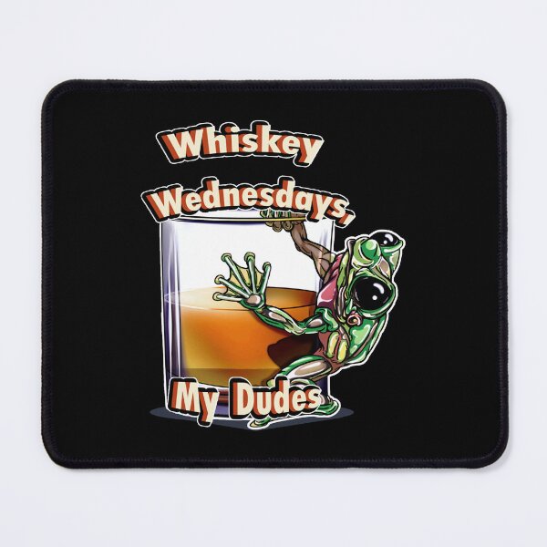 Item preview, Whiskey Frog Green: Whiskey Wednesday, my Dudes designed and sold by iduzarts.