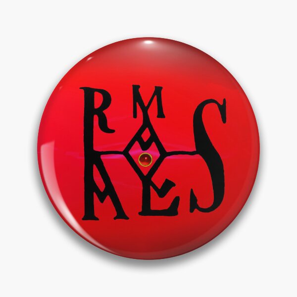 Item preview, SEAL OF EMPEROR CHARLEMAGNE  Monogram in Black and Royal Red designed and sold by BulganLumini.