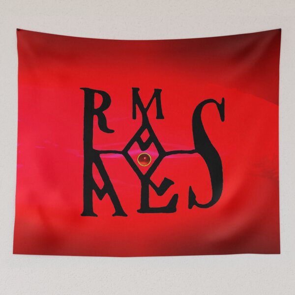 Item preview, SEAL OF EMPEROR CHARLEMAGNE  Monogram in Black and Royal Red designed and sold by BulganLumini.