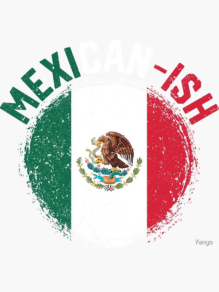 Mexican Cinco De Mayo Mexico Flag Sticker For Sale By Yanyo Redbubble 9086