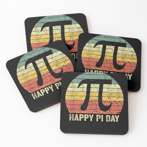Item preview, Retro Vintage Happy Pi Day Math Teacher Students Kids 3.14 designed and sold by DKshowmaker.