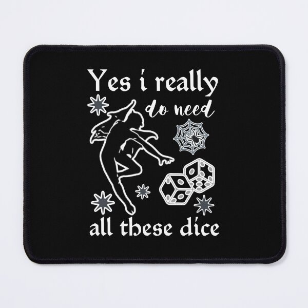Item preview, Yes i really do need all these dice. designed and sold by Umiska.