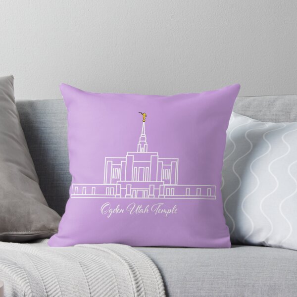 Item preview, White Ogden Utah Temple with words designed and sold by Redneck Designs.