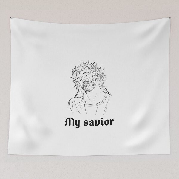 Item preview, Jesus is my savior religious design designed and sold by RogerWBDesigns.