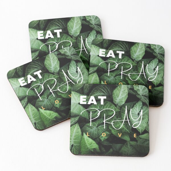 Item preview, Eat Pray and Love quote designed and sold by Talitha Marya.