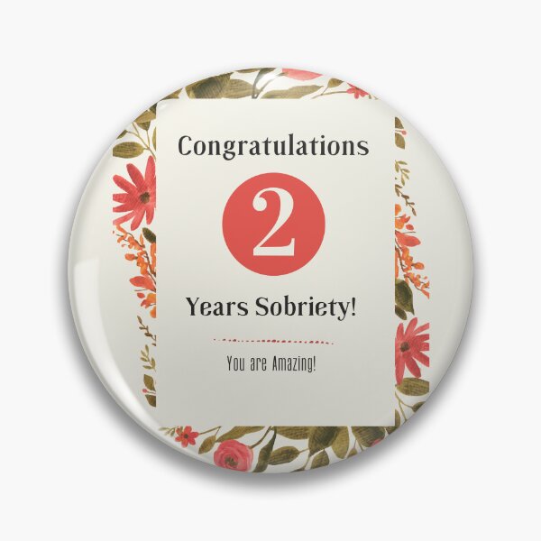 Item preview, Sobriety Birthday - 2 years designed and sold by superbling.