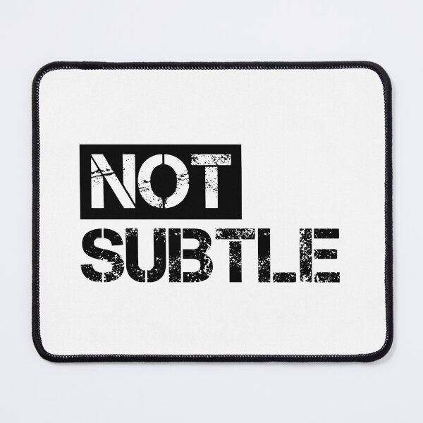Item preview, Not subtle designed and sold by Sinmara12.