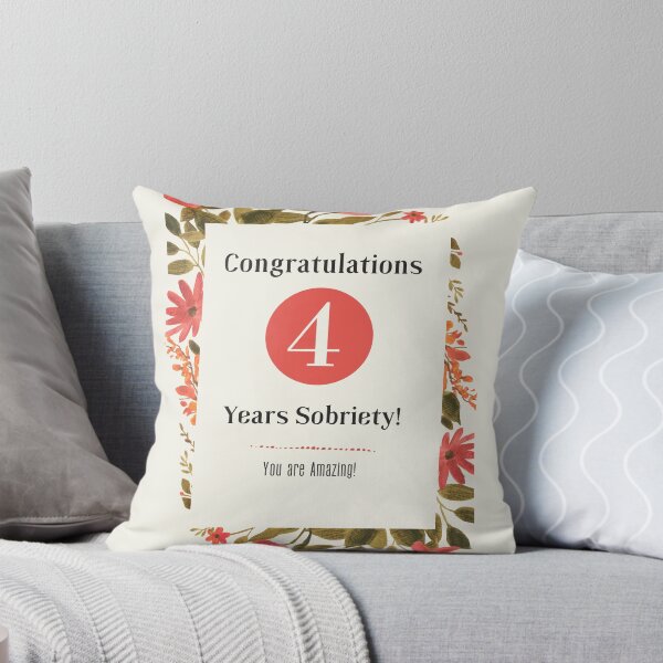Item preview, Sobriety Birthday - 4 years designed and sold by superbling.
