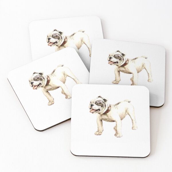 Item preview, Beautiful Standing Pug Dog Illustration designed and sold by ManifestoDesign.