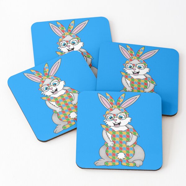 Item preview, Mama Bunny Baby Bunny ,  Autism Awareness Mom Gift designed and sold by SaliDesigner.