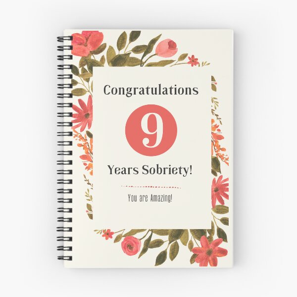 Item preview, Sobriety Birthday - 9 years designed and sold by superbling.