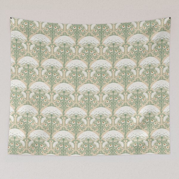 Item preview, Grass lace - on creme designed and sold by Irina Ivanova.