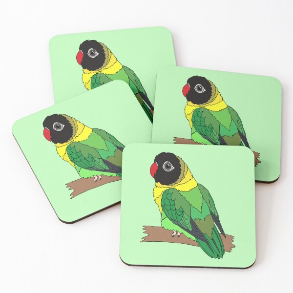 Item preview, Black-Faced Lovebird designed and sold by nolessjess.