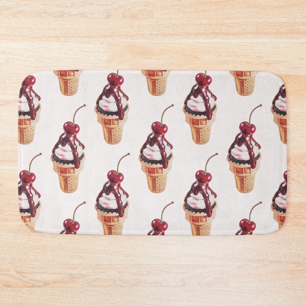 Item preview, Sugar High - Ice Cream Cone Cupcake painting (no background) designed and sold by Emily Bickell.