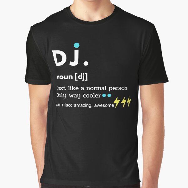Item preview, DJ definition T-Shirt designed and sold by Lanna999.