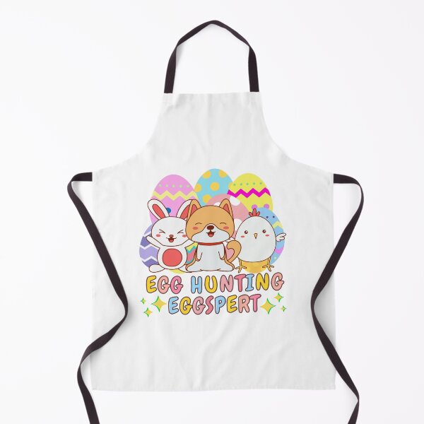 Item preview, Cutesy Cartoon Animal Friends Egg Hunting Eggspert - Colorful Egg Hunt Easter Celebration designed and sold by Cawaiico.