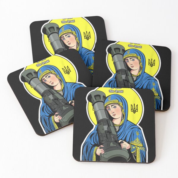 Artikelvorschau, Saint Javelin Saint NLA Ich stehe mit der Ukraine-Ukraine-Flagge entworfen und verkauft von DKshowmaker.