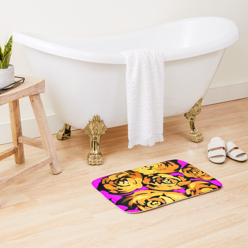 Item preview, Bath Mat designed and sold by Zeichenbloq.