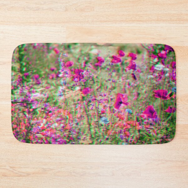 Item preview, Midsommar Trippy Glitch florals Vaporwave  designed and sold by BioDigital-Jazz.