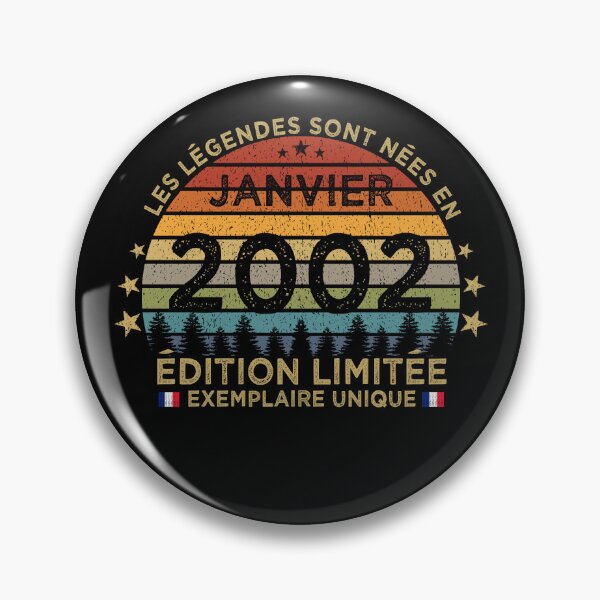Item preview, Anniversaire 20 Ans Les Legendes Sont Nees en Janvier 2002 designed and sold by cssdru.