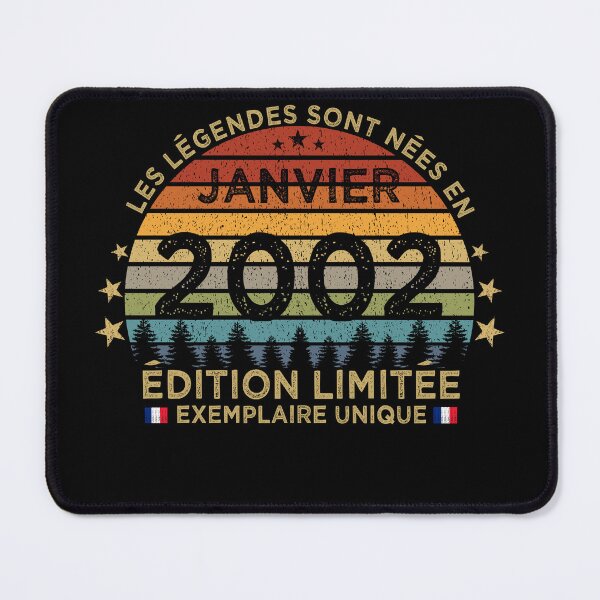 Item preview, Anniversaire 20 Ans Les Legendes Sont Nees en Janvier 2002 designed and sold by cssdru.