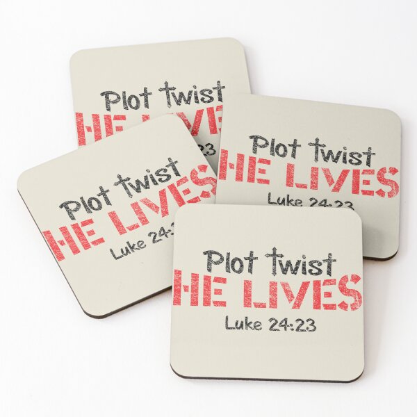 Item preview, Easter Day Plot Twist He Lives Luke 24:23 Bible Verse designed and sold by SweetbeStore.