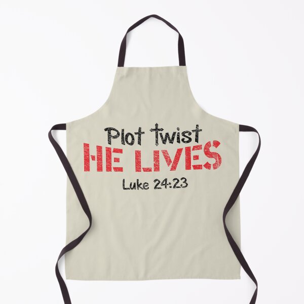 Item preview, Easter Day Plot Twist He Lives Luke 24:23 Bible Verse designed and sold by SweetbeStore.