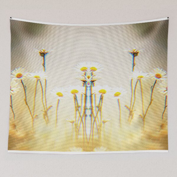 Item preview, Glitch Solarpunk Florals Ethereal  designed and sold by BioDigital-Jazz.