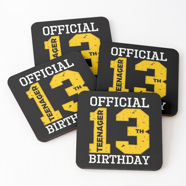 Item preview, Official Teenager 13 Years Old 13th Birthday For Girls or Boys [Design-04] designed and sold by NH2019.
