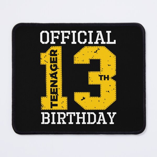 Item preview, Official Teenager 13 Years Old 13th Birthday For Girls or Boys [Design-04] designed and sold by NH2019.