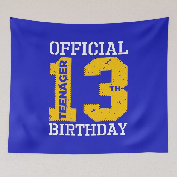 Item preview, Official Teenager 13 Years Old 13th Birthday For Girls or Boys [Design-04] designed and sold by NH2019.