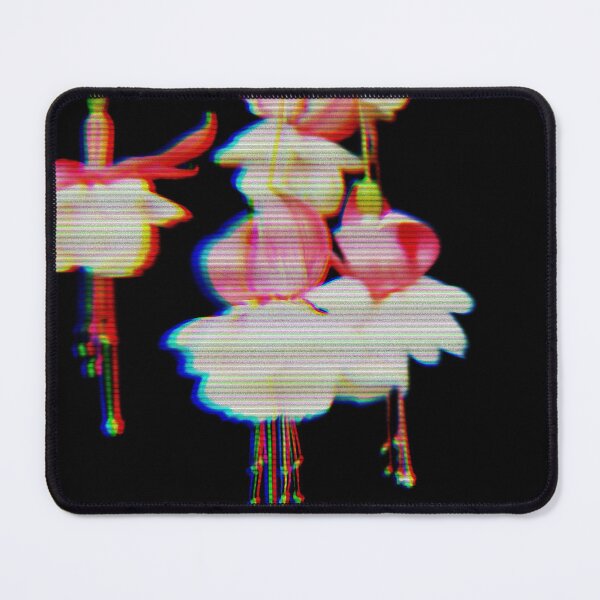 Item preview, Glitchy Bleeding Hearts Trippy Florals designed and sold by BioDigital-Jazz.