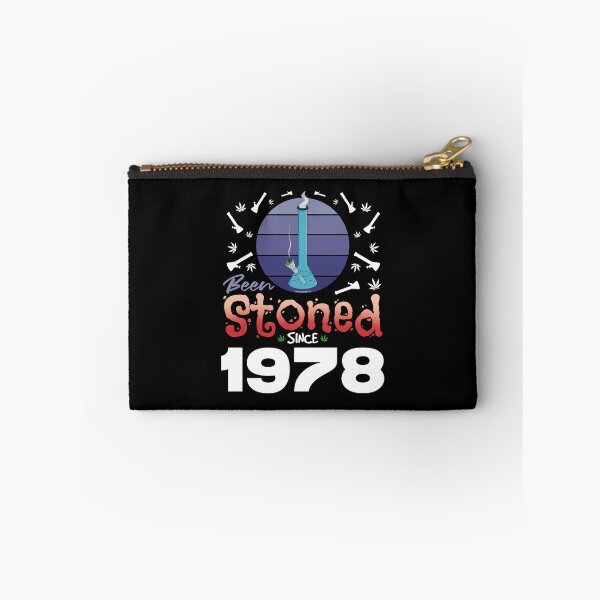 Item preview, Been stoned since 1978 (Purple retro vintage sunset with bong) designed and sold by YomeHayin.