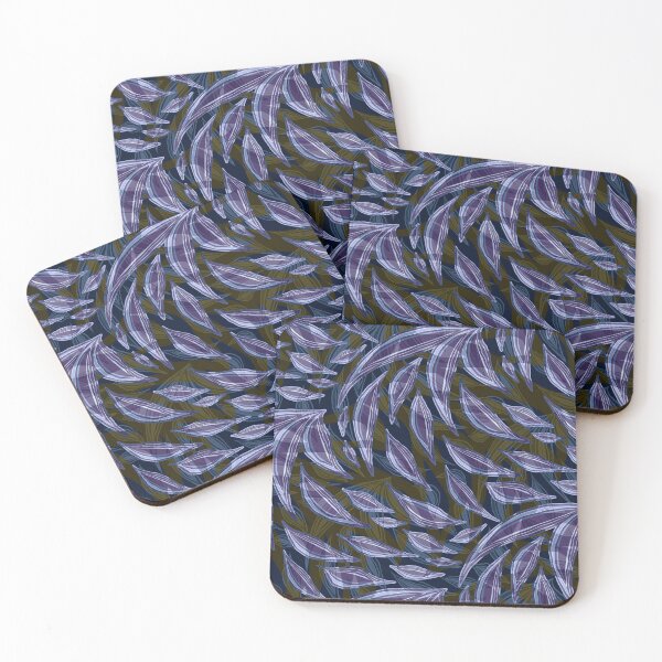 Item preview, Abstract Hawaiian Tropical Leaves 111 designed and sold by sunnthreads.