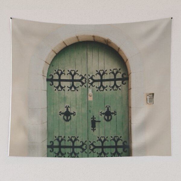 Item preview, Visby Doorway - Island of Gotland Art Print  designed and sold by Emilia Oxelheim.