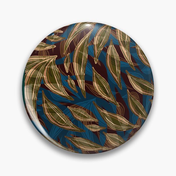 Item preview, Abstract Hawaiian Tropical Leaves 112 designed and sold by sunnthreads.