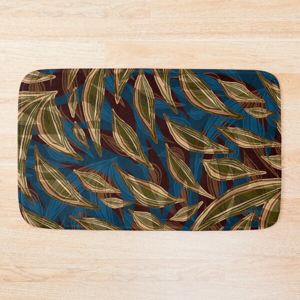 Item preview, Abstract Hawaiian Tropical Leaves 112 designed and sold by sunnthreads.