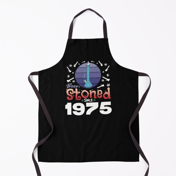 Item preview, Been stoned since 1975 (Purple retro vintage sunset with bong) designed and sold by YomeHayin.