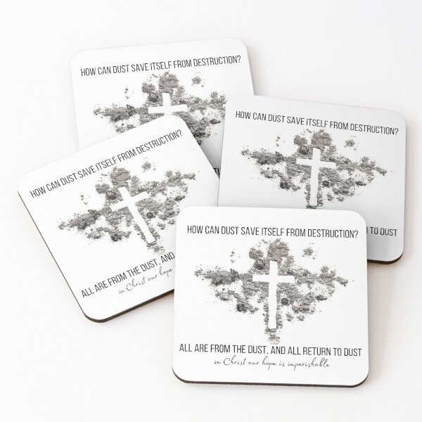 Item preview, We Are but Dust Ash Wednesday Easter Christian Imperishable Hope designed and sold by NonPCTruths.