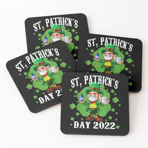Item preview, Leprechaun Wearing Mask - Funny Saint Patrick's Day 2022 designed and sold by TateTitle7.