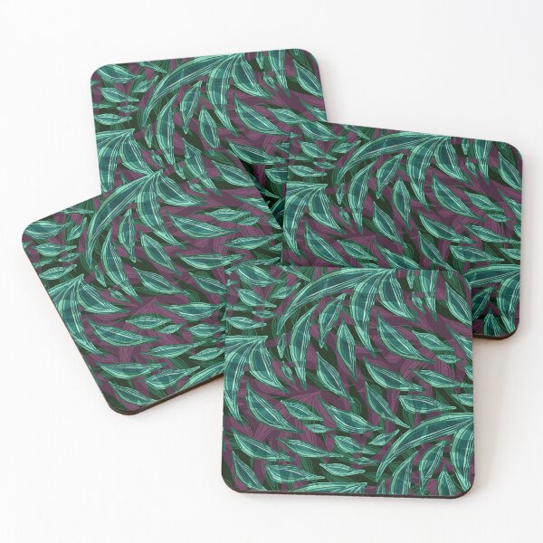 Item preview, Abstract Hawaiian Tropical Leaves 113 designed and sold by sunnthreads.