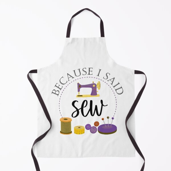 Item preview, Because I Said Sew Funny Sewing Quote Fabricologist Seamstress Sewing Lover designed and sold by Tiny-Piggy.