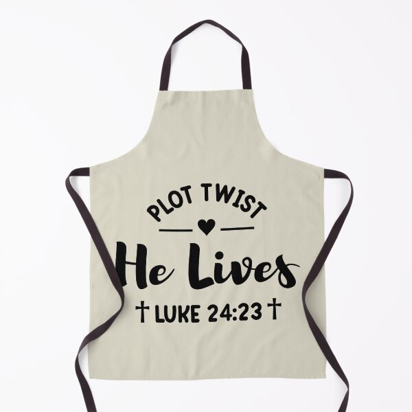 Item preview, Plot Twist He Lives Luke 24:23 Bible Verse, Christian Gift Easter Day designed and sold by SweetbeStore.