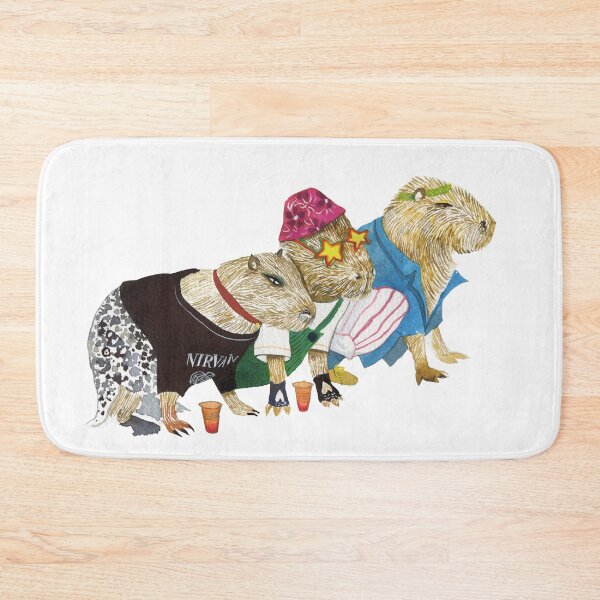 Item preview, Capybara buddies designed and sold by Ekaterina Khozatskaya.