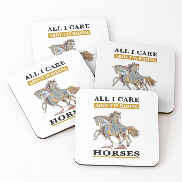 Item preview, All i care about is riding horses designed and sold by Horse-Aholic.