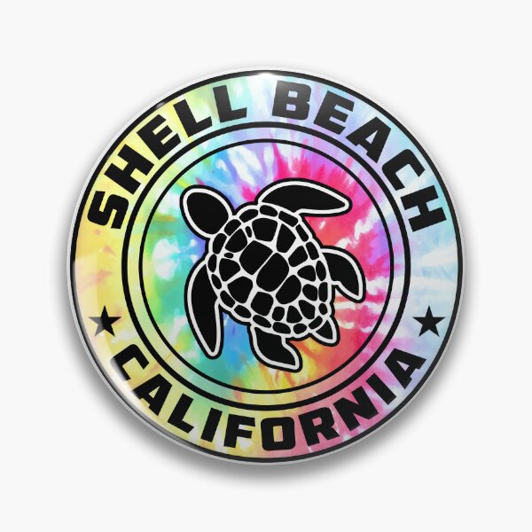Item preview, Shell Beach California Sea Turtle CA Pismo San Luis Obispo Sonoma designed and sold by DESTINATIONS DECAL.