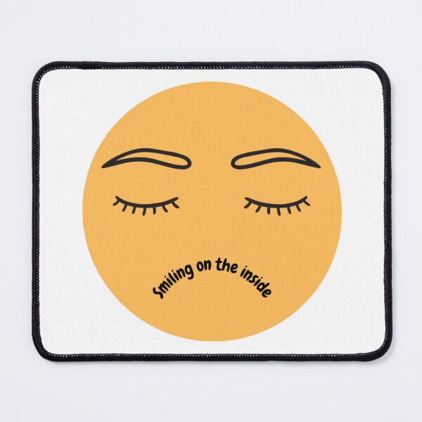Item preview, Smiling on the inside designed and sold by FlyingSprinkles.
